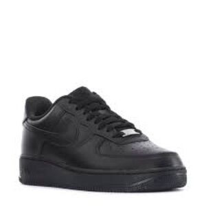 Black Nike Air Forces (lightly used)